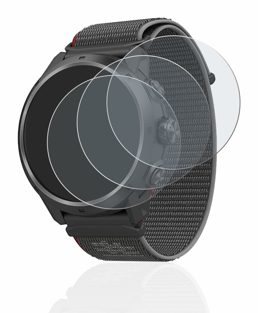 Image de l'appareil Coros Apex 2 Pro avec une grande variété de protections d'écran.