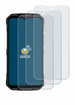 Imagen del dispositivo Doogee V30T con una amplia variedad de protectores de pantalla.