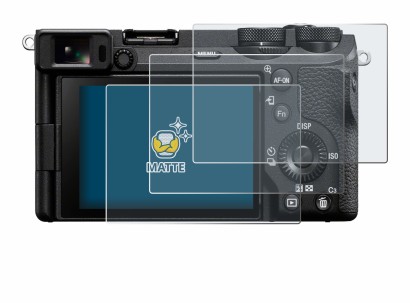 Imagen del dispositivo Sony Alpha 6700 con una amplia variedad de protectores de pantalla.