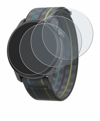 Immagine del dispositivo Coros Pace 3 con un'ampia varietà di protezioni per lo schermo.