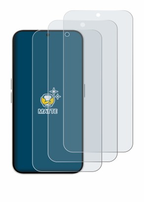 Image of the device Nothing Phone (2a) with a wide variety of screen protectors.