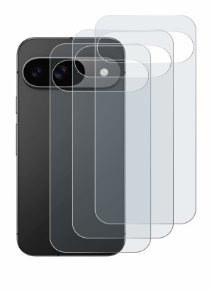 Image of the device Google Pixel 9 (Back) with a wide variety of screen protectors.