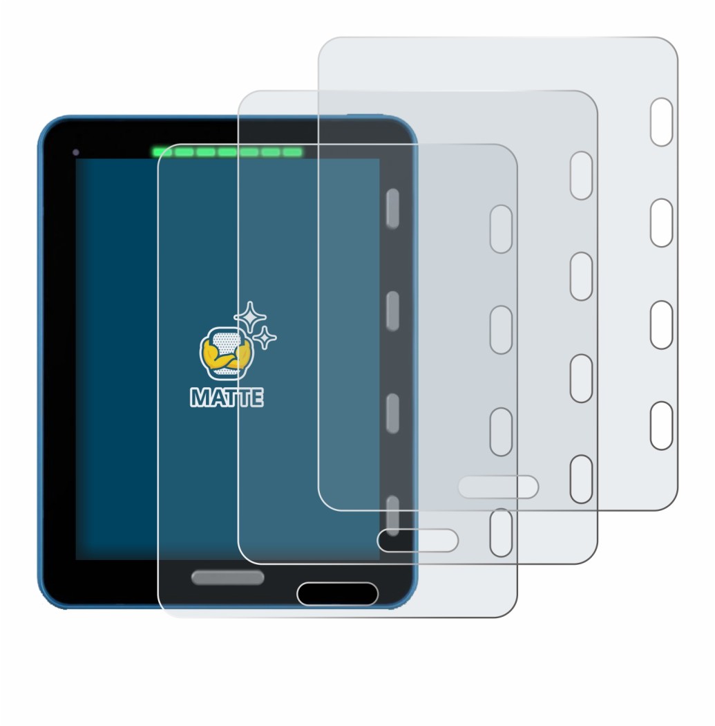 Image of the device Vakaros Atlas 2 / Edge with a wide variety of screen protectors.