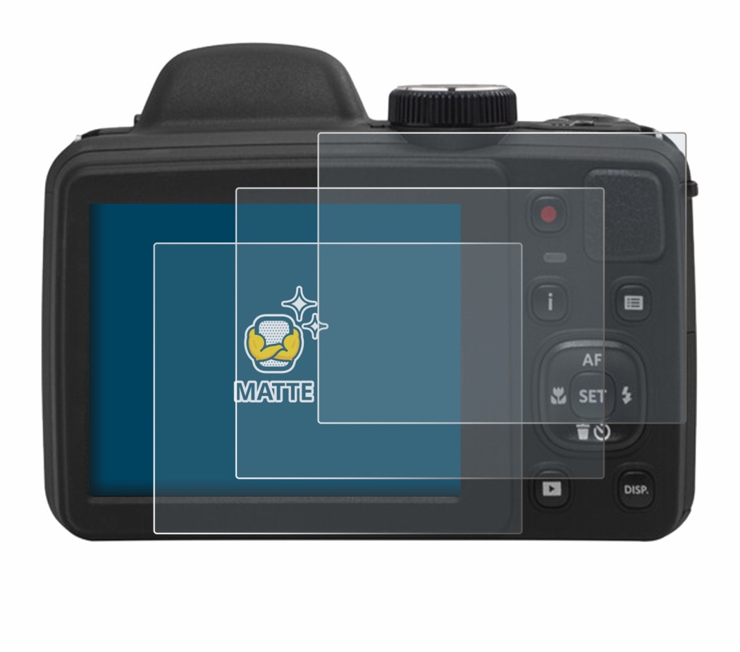 Imagen del dispositivo Kodak Pixpro AZ405 con una amplia variedad de protectores de pantalla.
