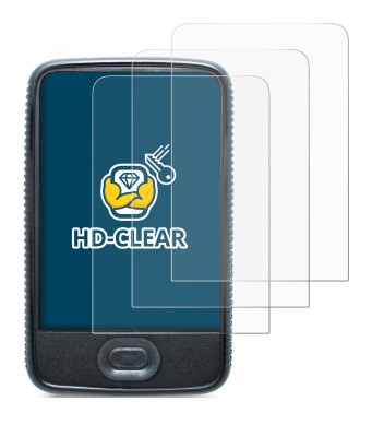 Immagine del dispositivo Dexcom G6 Receiver CGM con un'ampia varietà di protezioni per lo schermo.