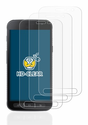 Imagen del dispositivo Samsung Galaxy XCover 4s con una amplia variedad de protectores de pantalla.