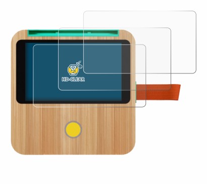 Image of the device tigerbox Touch with a wide variety of screen protectors.