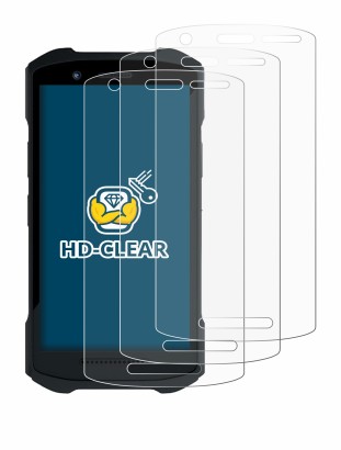 Immagine del dispositivo Zebra TC26 con un'ampia varietà di protezioni per lo schermo.