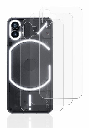 Image de l'appareil Nothing Phone (1) (Arrière) avec une grande variété de protections d'écran.