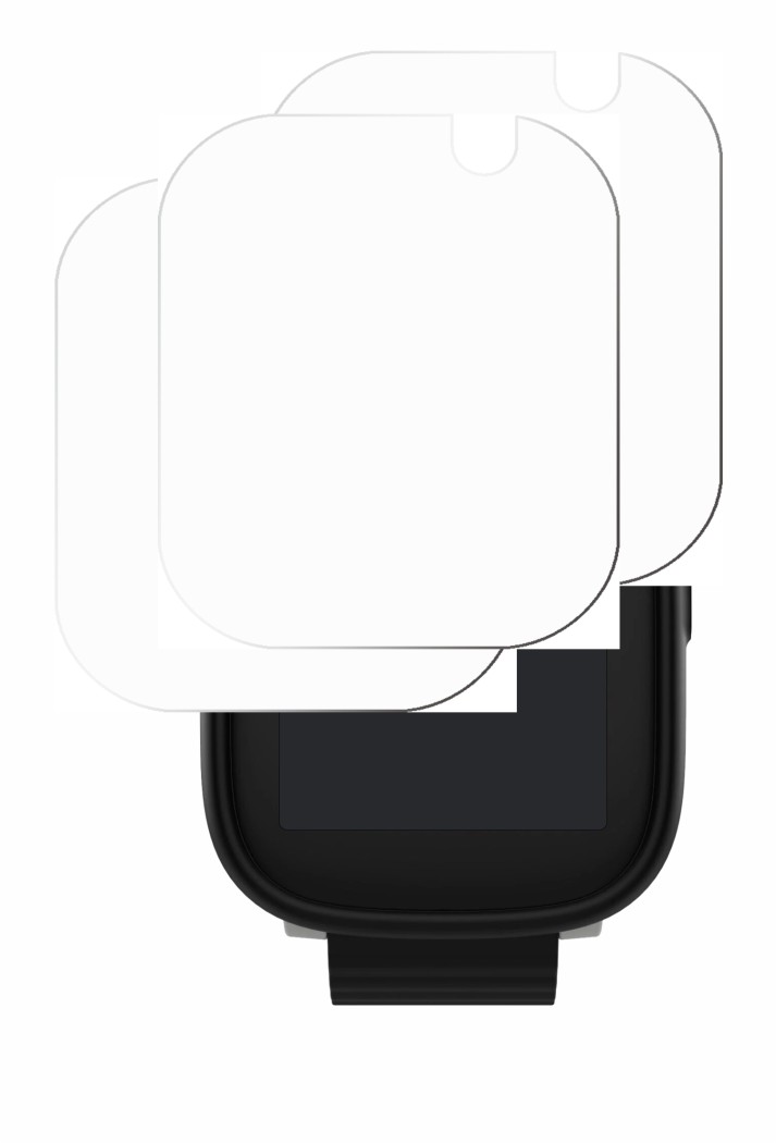 Immagine del dispositivo Xplora X6 Play 2022 (1a generación) con un'ampia varietà di protezioni per lo schermo.