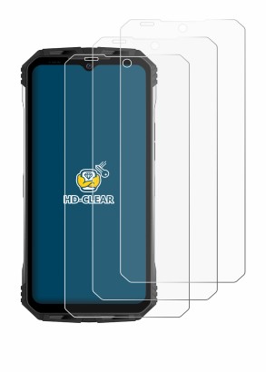 Imagen del dispositivo Doogee S100 con una amplia variedad de protectores de pantalla.