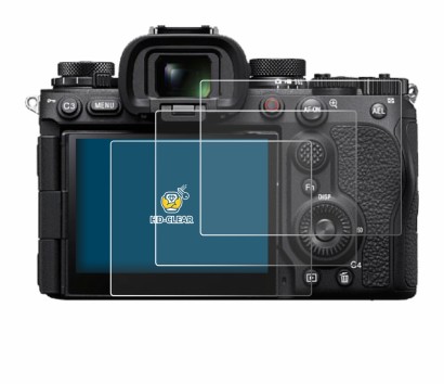 Imagen del dispositivo Sony Alpha 9 III con una amplia variedad de protectores de pantalla.