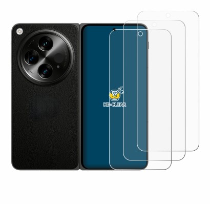 Abbildung des Geräts OnePlus Open (case-friendly) mit einer Vielzahl des Displayschutzes.