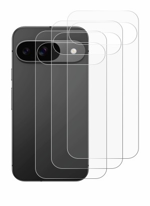 Image of the device Google Pixel 9 (Back) with a wide variety of screen protectors.