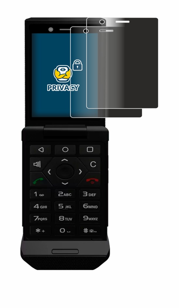 Immagine del dispositivo Caterpillar Cat S22 Flip con un'ampia varietà di protezioni per lo schermo.