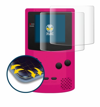 Image of the device Nintendo Gameboy Color with a wide variety of screen protectors.