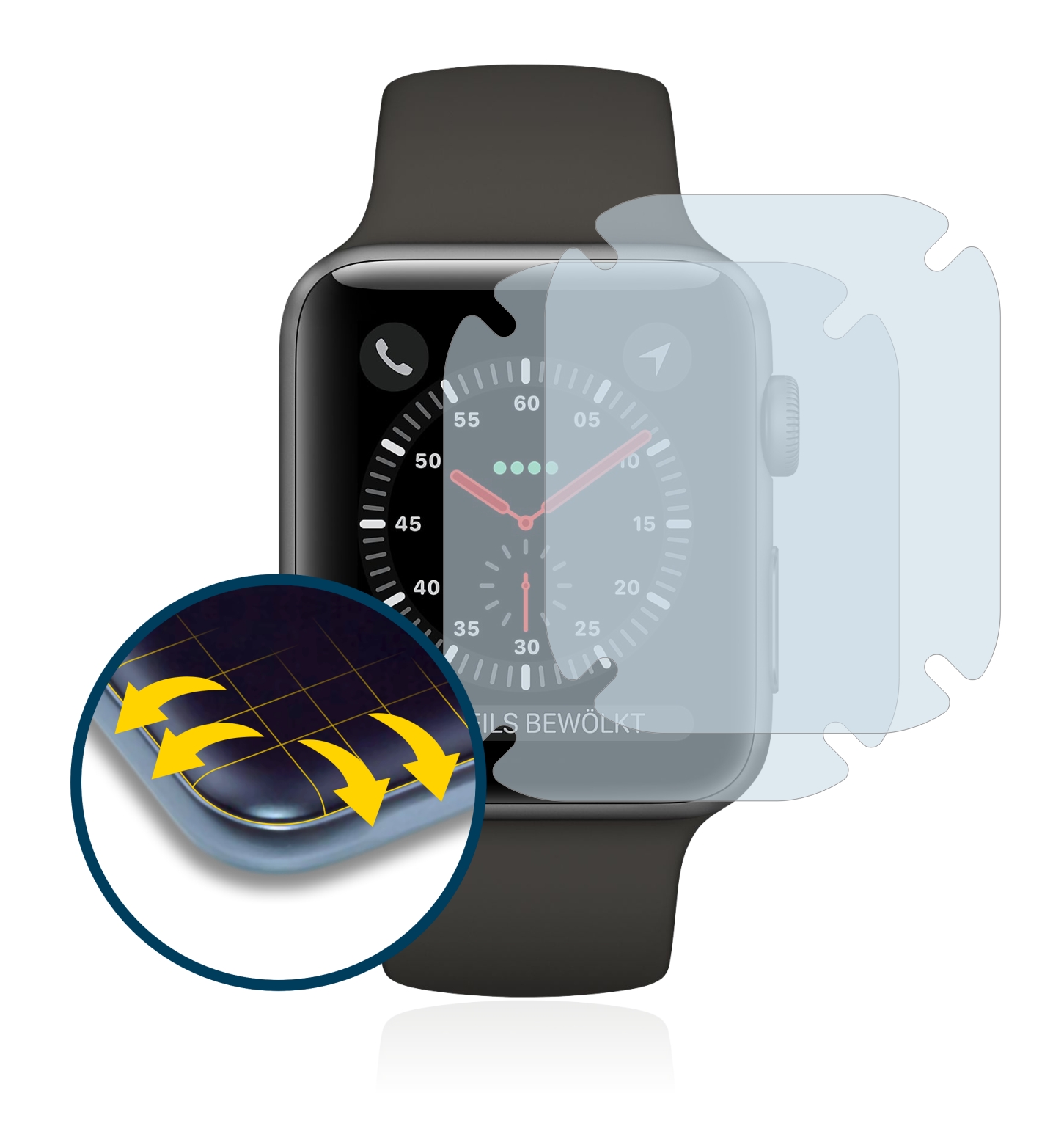 Ecran de protection discount apple watch serie 3