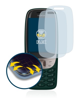 Image of the device Nokia 6310 (2021) with a wide variety of screen protectors.