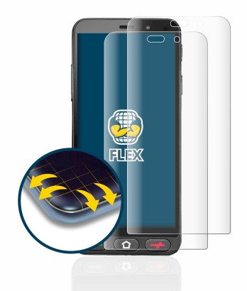 Immagine del dispositivo Brondi Amico S Nero con un'ampia varietà di protezioni per lo schermo.