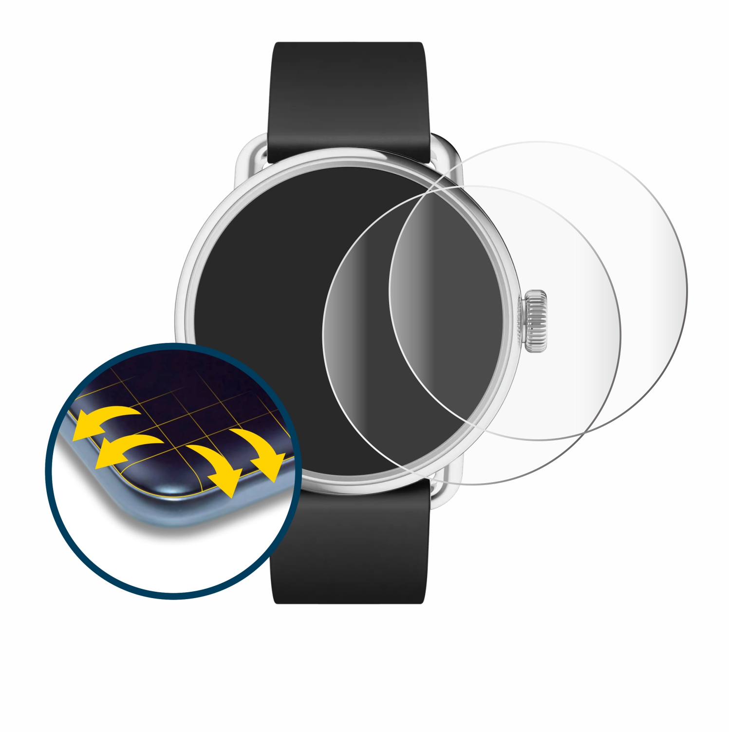 Schutzfolie für Apple Garmin Xplora Samsung Suunto Huami - Zdjęcie 22 z 202
