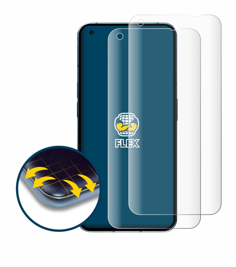 Image of the device Nothing Phone (1) (case-friendly) with a wide variety of screen protectors.