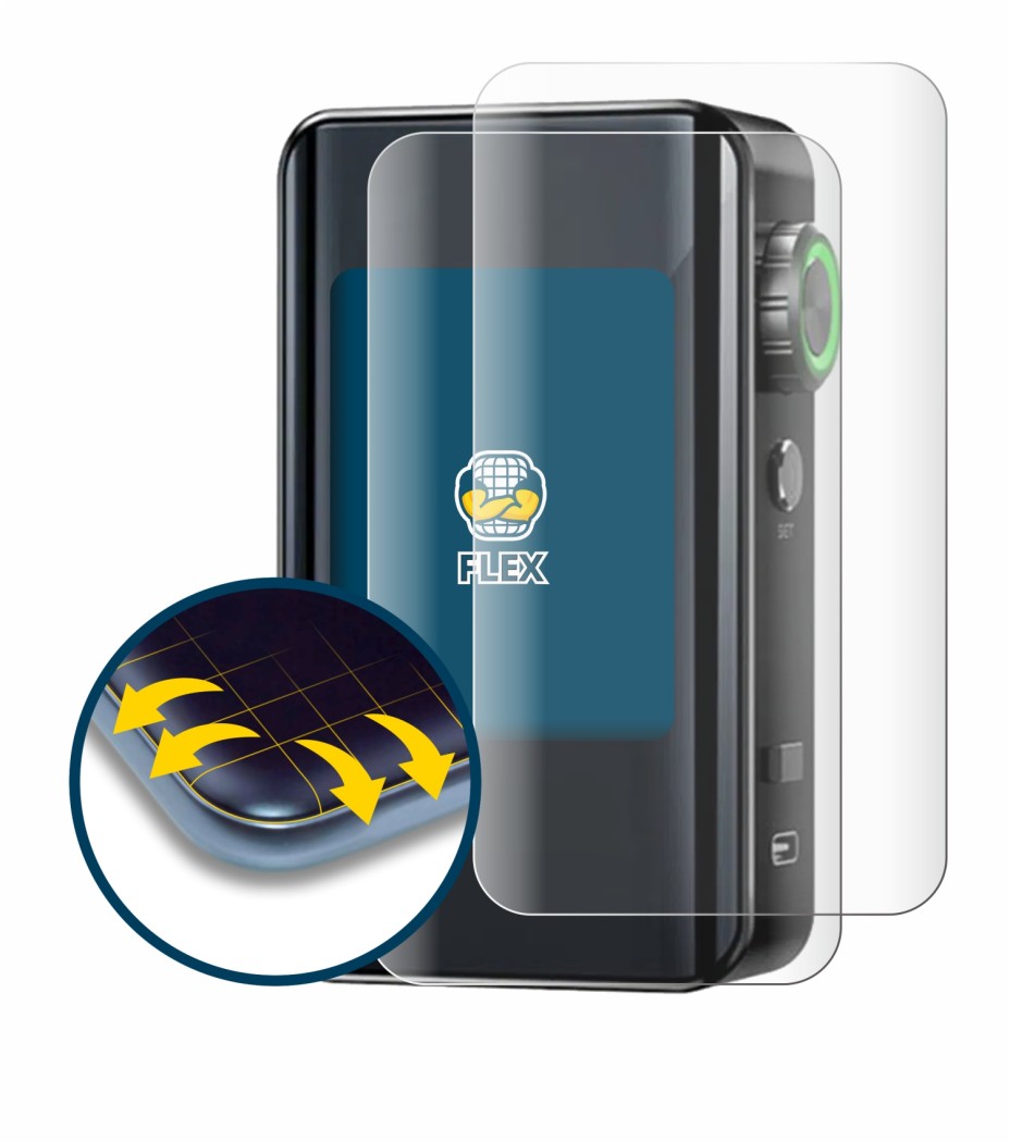 Imagen del dispositivo Lost Vape Centaurus Bt200 con una amplia variedad de protectores de pantalla.