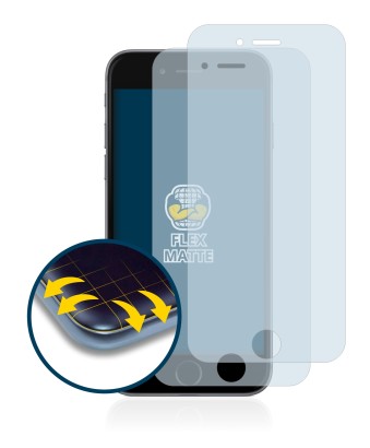 Image of the device Apple iPhone 6 with a wide variety of screen protectors.