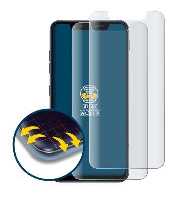 Imagen del dispositivo LG G8s ThinQ con una amplia variedad de protectores de pantalla.