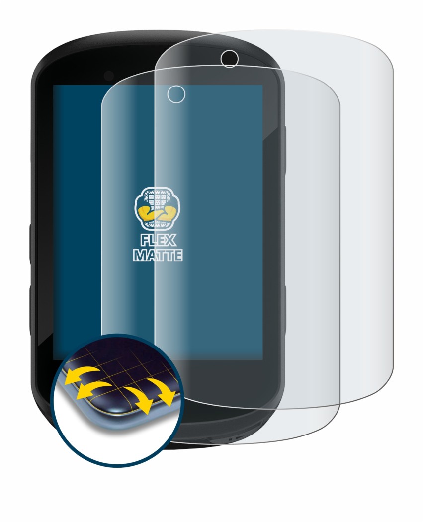 2x Anti-Reflets Protection Ecran pour Garmin Edge 530 Film Protecteur Mat