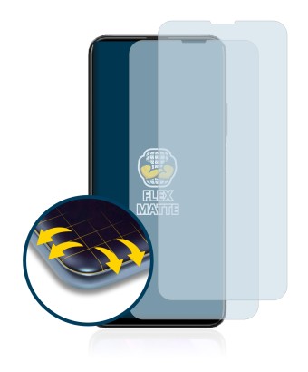 Image de l'appareil Honor 9X avec une grande variété de protections d'écran.