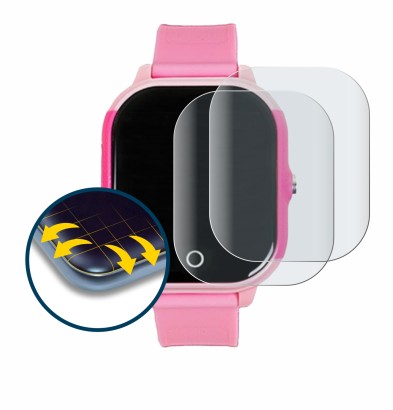 Immagine del dispositivo SaveFamily Junior con un'ampia varietà di protezioni per lo schermo.