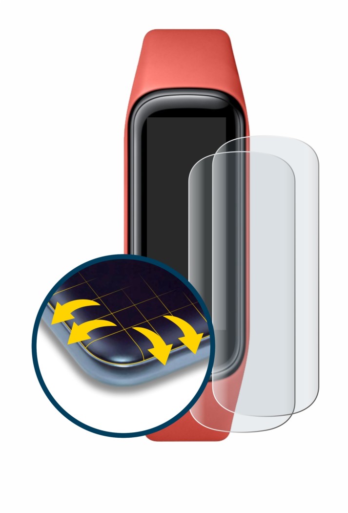 Image of the device Samsung Galaxy Fit2 with a wide variety of screen protectors.