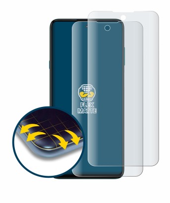 Imagen del dispositivo Motorola Edge 20 Lite con una amplia variedad de protectores de pantalla.