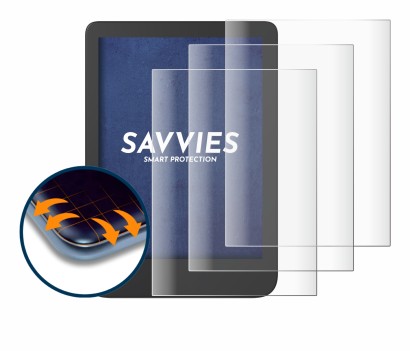 Image of the device Tolino Shine 4 with a wide variety of screen protectors.