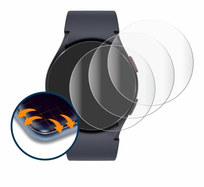 Image of the device Samsung Galaxy Watch 6 (40 mm) with a wide variety of screen protectors.