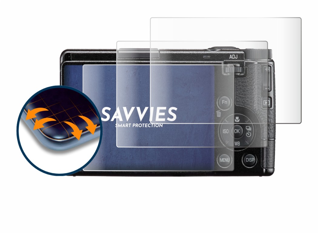 Image of the device Ricoh GR IV 2025 with a wide variety of screen protectors.