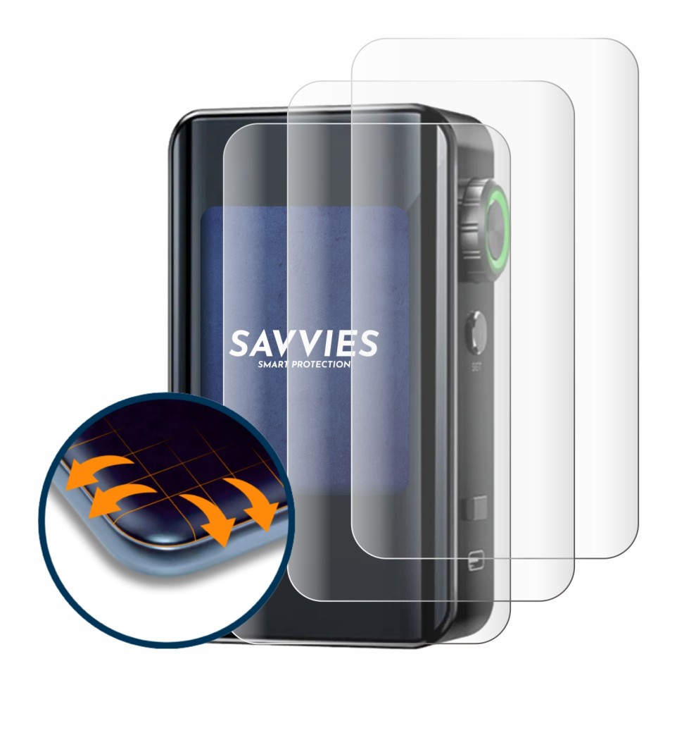 Image of the device Lost Vape Centaurus Bt200 with a wide variety of screen protectors.