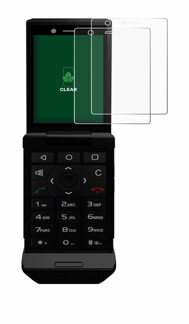 Immagine del dispositivo Caterpillar Cat S22 Flip con un'ampia varietà di protezioni per lo schermo.