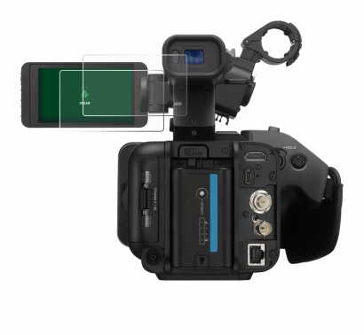 Image of the device Sony PXW-Z200 with a wide variety of screen protectors.
