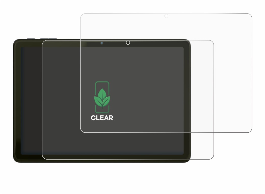 Immagine del dispositivo VALE Tablet V10A con un'ampia varietà di protezioni per lo schermo.