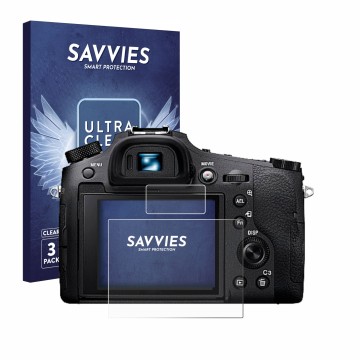6x Displayschutzfolie für Sony Cyber-Shot DSC-T10 Klar Schutzfolie Displayfolie