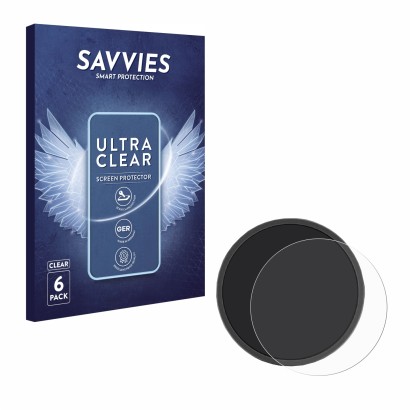 Front side of a product packaging with the brand logo Savvies. Next to it is the device Beeline Moto shown with the correspond