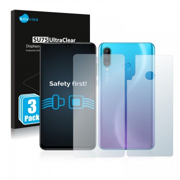 Savvies Su75 Ultraclear Screen Protector For Huawei P30 Lite Free Shipping Protectionfilms24 Com