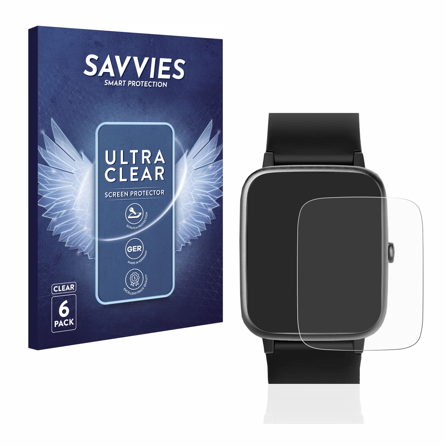 Schutzfolie für Smartwatch Garmin Polar Samsung Fossil Letsfit Xiaomi Huawei - Zdjęcie 320 z 436