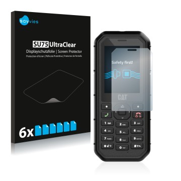 Parte frontale di una confezione del prodotto con il logo del marchio Savvies. Accanto è raffigurato il dispositivo Caterpilla