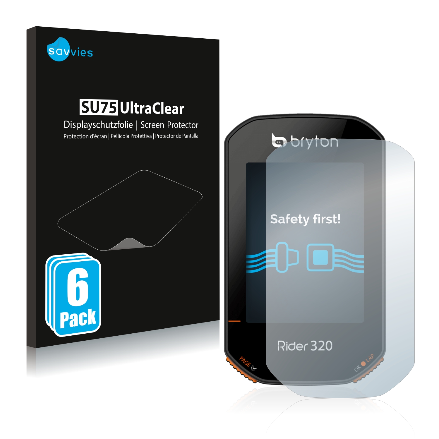 Upscreen Protection Ecran Pour TomTom Smart 453 2018 Antibactérien Film