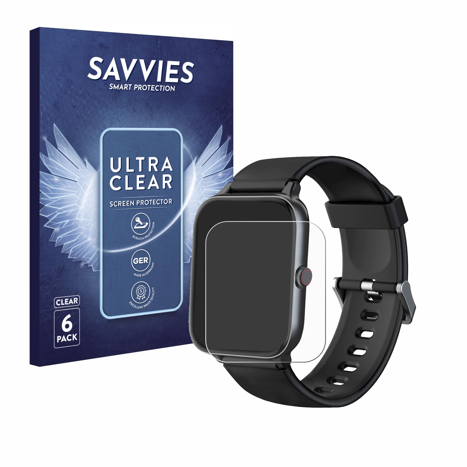 Schutzfolie für Smartwatch Garmin Polar Samsung Fossil Letsfit Xiaomi Huawei - Zdjęcie 256 z 436