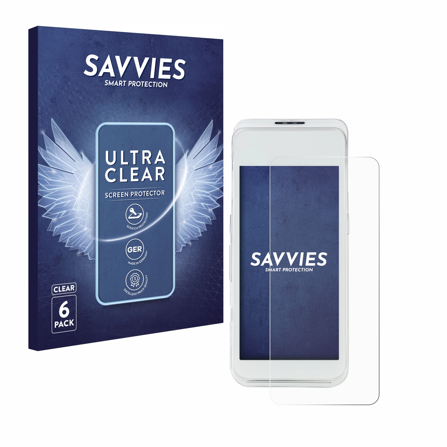 Savvies Protection Écran Pour Boox Palma / Palma 2 (6 Pièces) - Film Ultra Clair Anti-Rayures
