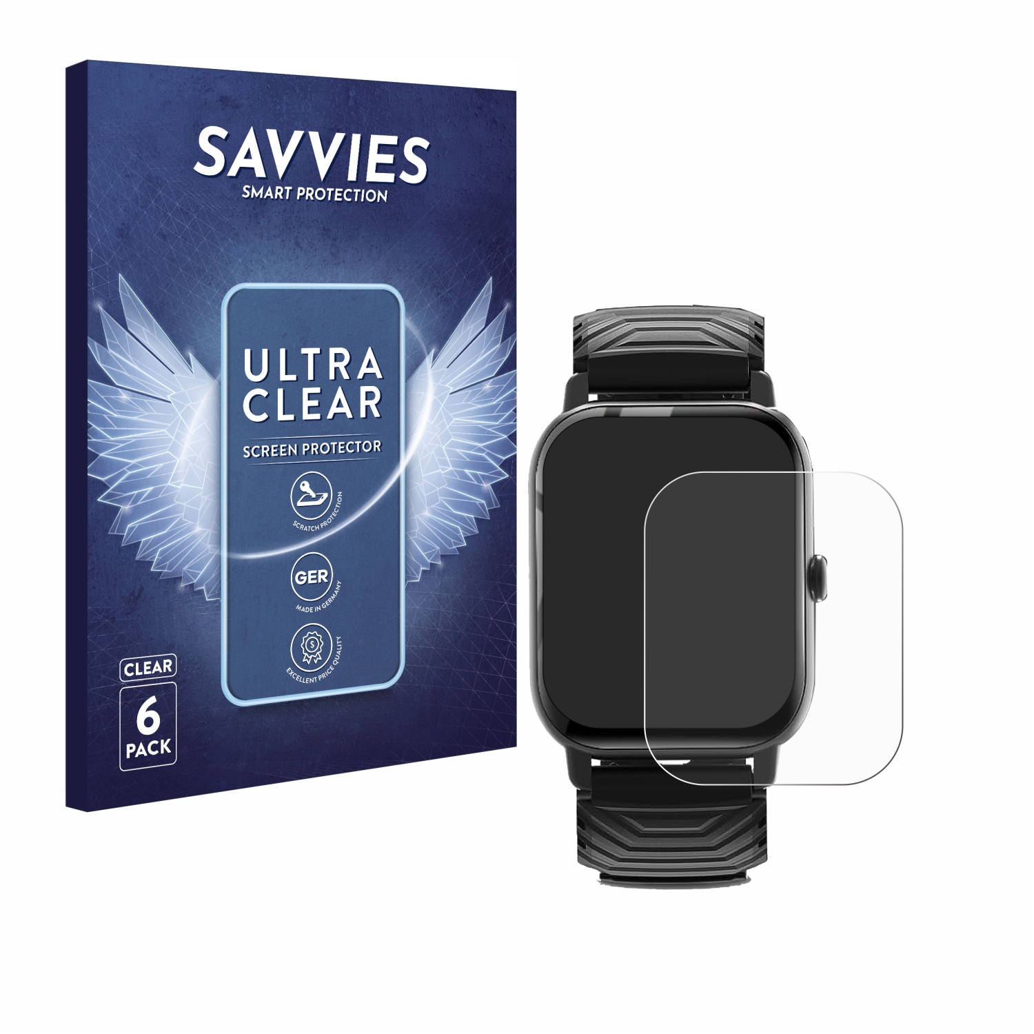 Schutzfolie für Smartwatch Garmin Polar Samsung Fossil Letsfit Xiaomi Huawei - Zdjęcie 82 z 436