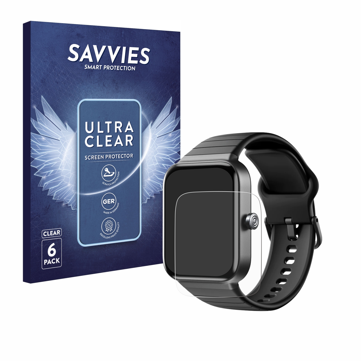 Schutzfolie für Smartwatch Garmin Polar Samsung Fossil Letsfit Xiaomi Huawei - Zdjęcie 154 z 436